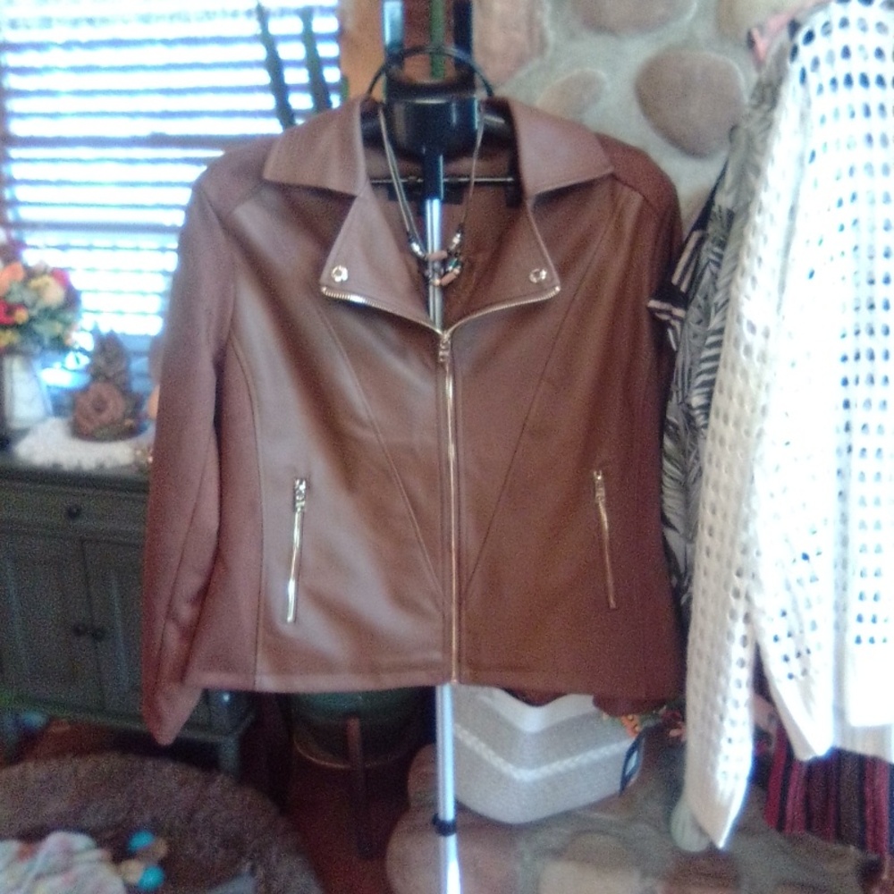 Faux leather Jacket